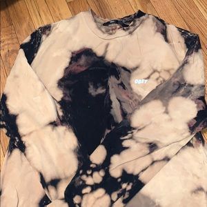 Obey Acid Wash Long Sleeve T-Shirt